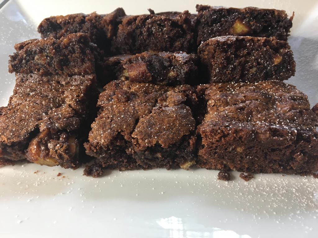SoulfullCafeldn's tweet photo. Its a plantain brownie type of day today #SoulFullAtHome https://t.co/xMzfpQfWWm