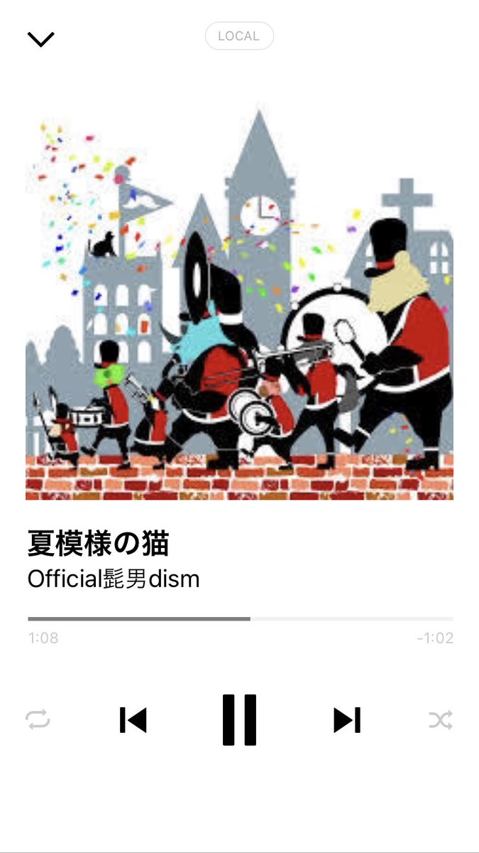 Official髭男dism＊パレードでおわかれ