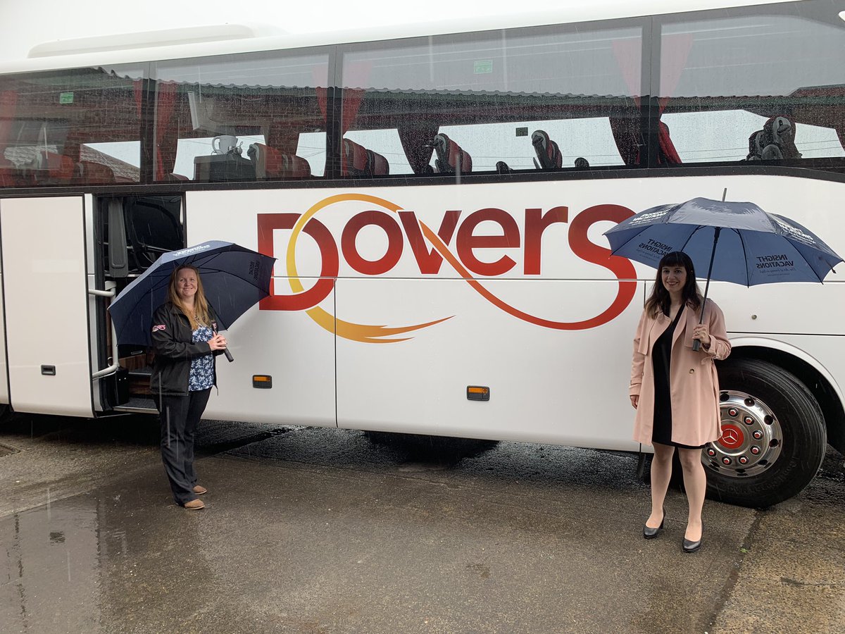 Lovely to meet local MP <a href="/bphillipsonMP/">Bridget Phillipson</a> today to discuss the devastating effects of COVID-19 on the coach tourism sector thank you for your support and taking the time to listen it’s very much appreciated 🚌 <a href="/AnnelieseDodds/">Anneliese Dodds</a> <a href="/grantshapps/">Rt Hon Sir Grant Shapps</a> #backbritainscoaches
