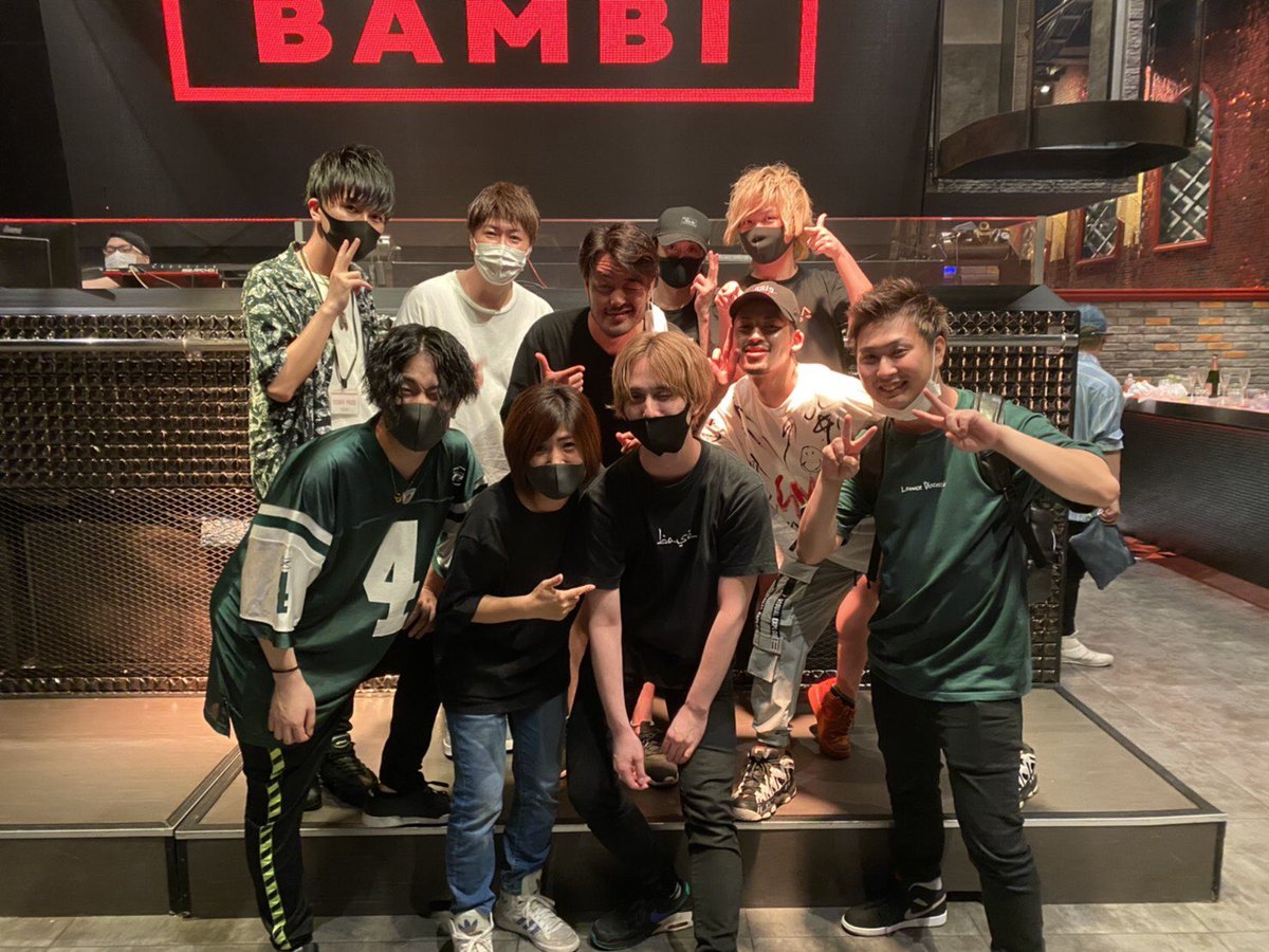 BAMBI38583935's tweet photo. ⭐️⭐️⭐️8月4日(火曜日)⭐️⭐️⭐️
BOBBYBROWN👉@club_bambi 
22:00〜last✅
DJ💿
@reeage @DJ_RYOKAKU @fuchio3 @dj_masa_ki @dj_ryutaro @ryuya_dj_067 
MC🎤
 @MC_yuta69 
@KATTON_MC https://t.co/zRR8QJtXKh
