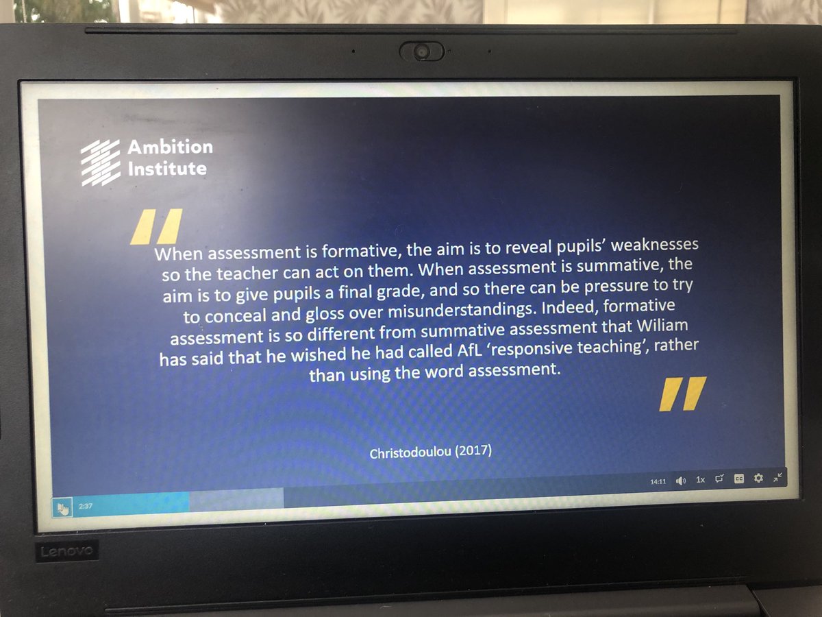 Responsive teaching! ⁦<a href="/Ambition_Inst/">Ambition Institute</a>⁩
