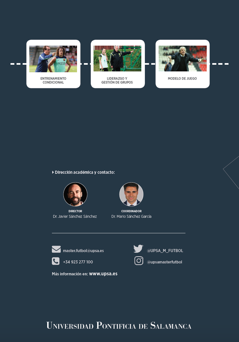 Aquí puedes consultar toda la información de nuestro <a href="/UPSA_M_FUTBOL/">UPSA Máster FÚTBOL</a> ⚽️Para cualquier cuestión, puedes consultarnos en ✉️master.futbol@upsa.es✉️