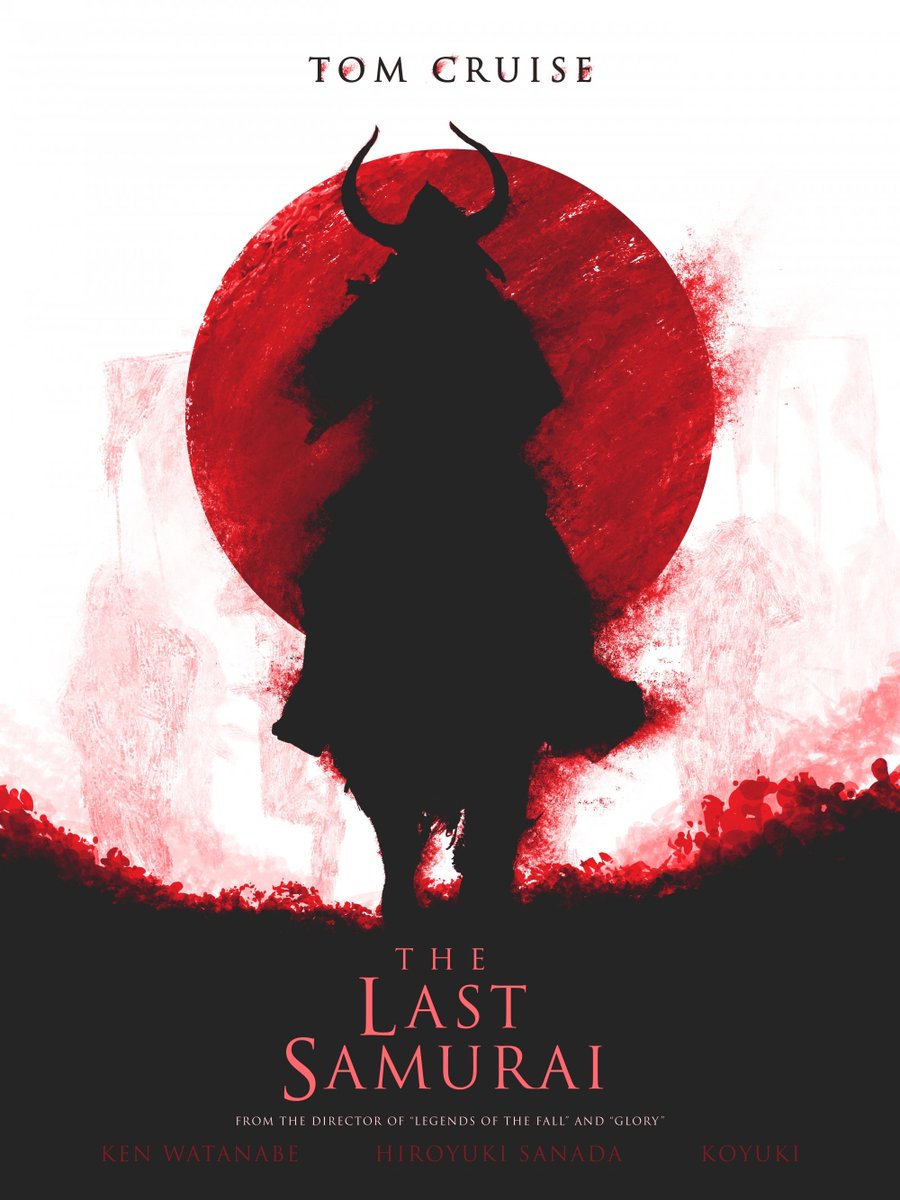 FilmMomatic's tweet photo. #NowWatching THE LAST SAMURAI #EdZwick @TomCruise #KenWatanabe #HiroyukiSanada #Koyuki @tonygoldwyn #BillyConnolly @shinkoyamada #SosukeIkematsu https://t.co/Hxa38HZLG9