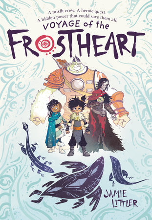 For reference, here are the final two covers for both UK and North American versions of Frostheart - and the colours we ended up going with!