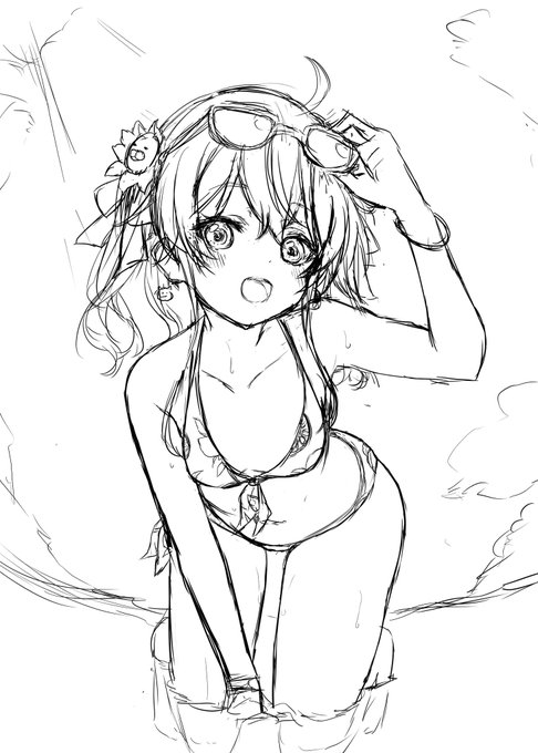 まつりちゃんラフ 