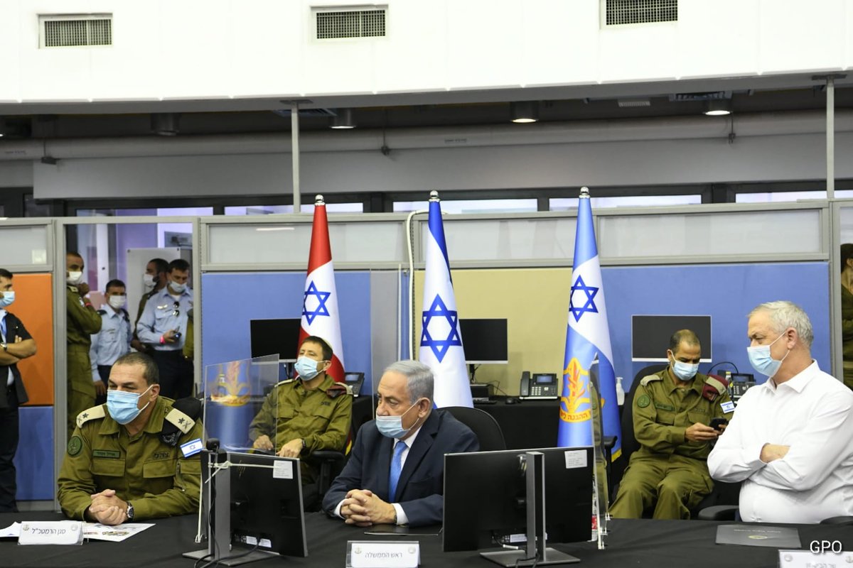 Prime Minister Netanyahu toured the command center of the task force on cutting the chain of infection at IDF Home Front Command HQ in Ramla and held an assessment and discussions on the IDFHFC efforts to assist in the fight against the coronavirus. https://www.gov.il/en/departments/news/event_hfc040820