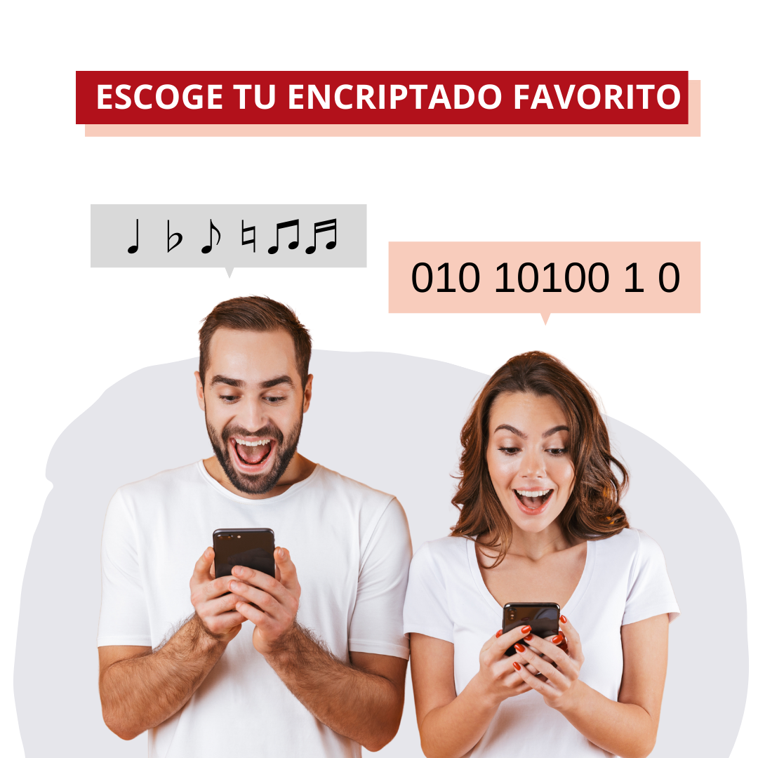 CriptooApp's tweet image. Elige como quieres que se vean tus chats cuando los encriptes.

1️⃣ 101 10 10
2️⃣ €€$¥€¥
3️⃣ ♩♭♪♮♫♬
4️⃣ WmfR Ot
5️⃣ 
6️⃣ .............
7️⃣ &amp;lt;&amp;gt;-.&amp;lt;.&amp;gt;-
8️⃣ 阿贝色德

¿Cuál es vuestro encriptado favorito? 

#chatoculto #criptoo #criptooapp #mensajesecreto #mensaje #secreto #friends