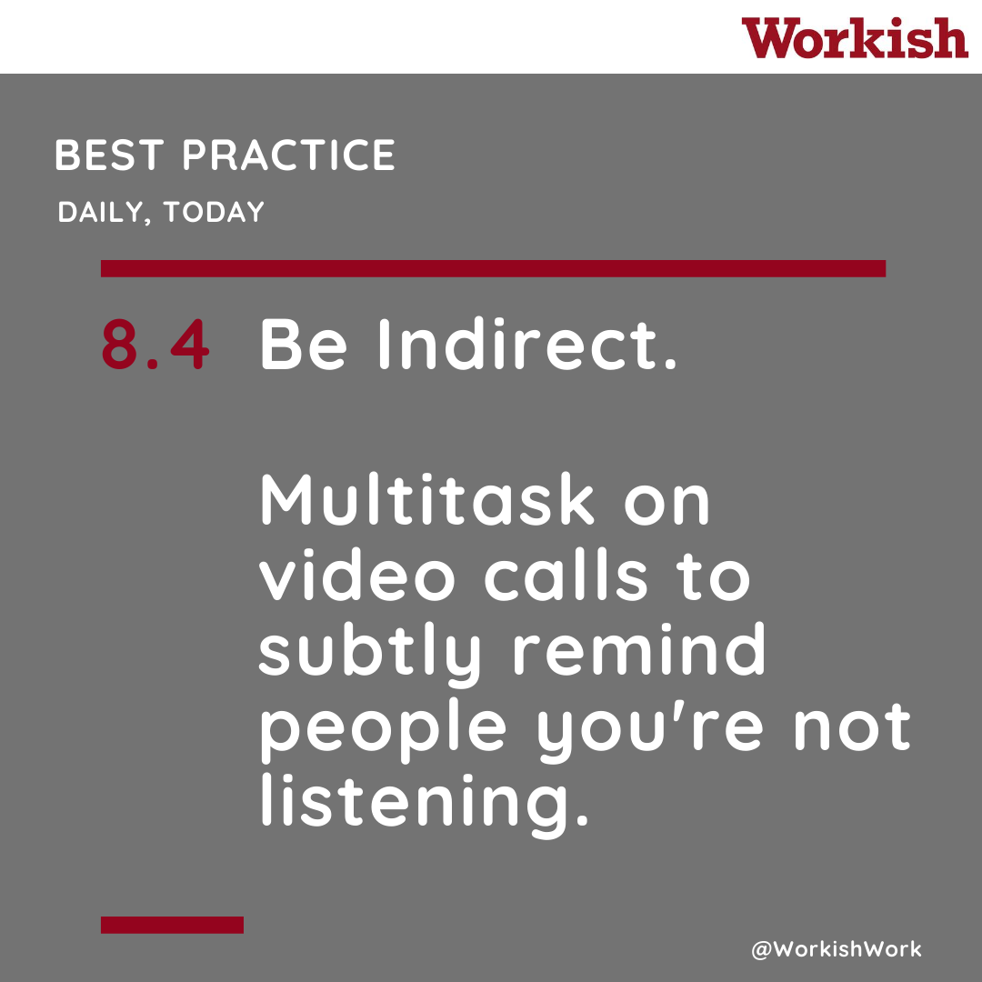 workishwork's tweet photo. Today's Best Practice from @WorkishWork. #business #listening #multitasking #priorities #efficiency https://t.co/sKzKh8YKwS