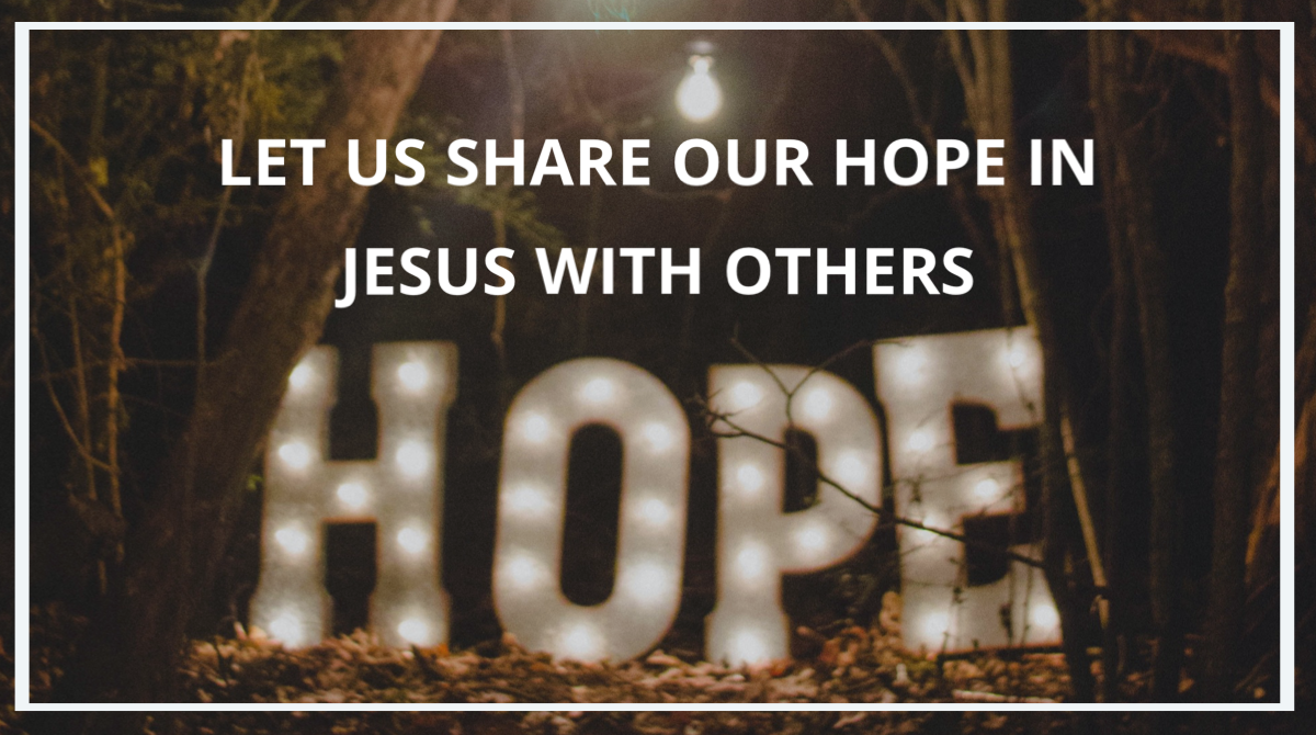 Want to spread the hope you have in Jesus with those around you? We have resources and a free guide to make it easy. Visit ow.ly/JzVH30r2tw1 to get yours. #HopeTogether #Hope #ShareJesus #HopeForAll #Prayer #Mission #Community