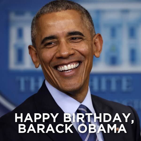 ON THIS DAY: In 1961, former President Barack Obama was born in Hawaii.  Help us wish him a Happy Birthday! 