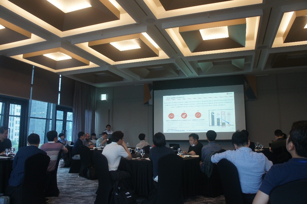 mitzylab's tweet image. MitzyLab did its first pitch for MitzyCard, a prepaid restaurant point card system, at the @TezosCombinator TZ Ventures #DemoDay on July 22.
밋지랩이 지난 7월 22일에 TZ 벤처스 데모데이에서 선결제 식당 포인트카드 시스템인 밋지카드에 대한 첫 피칭을 진행했습니다!