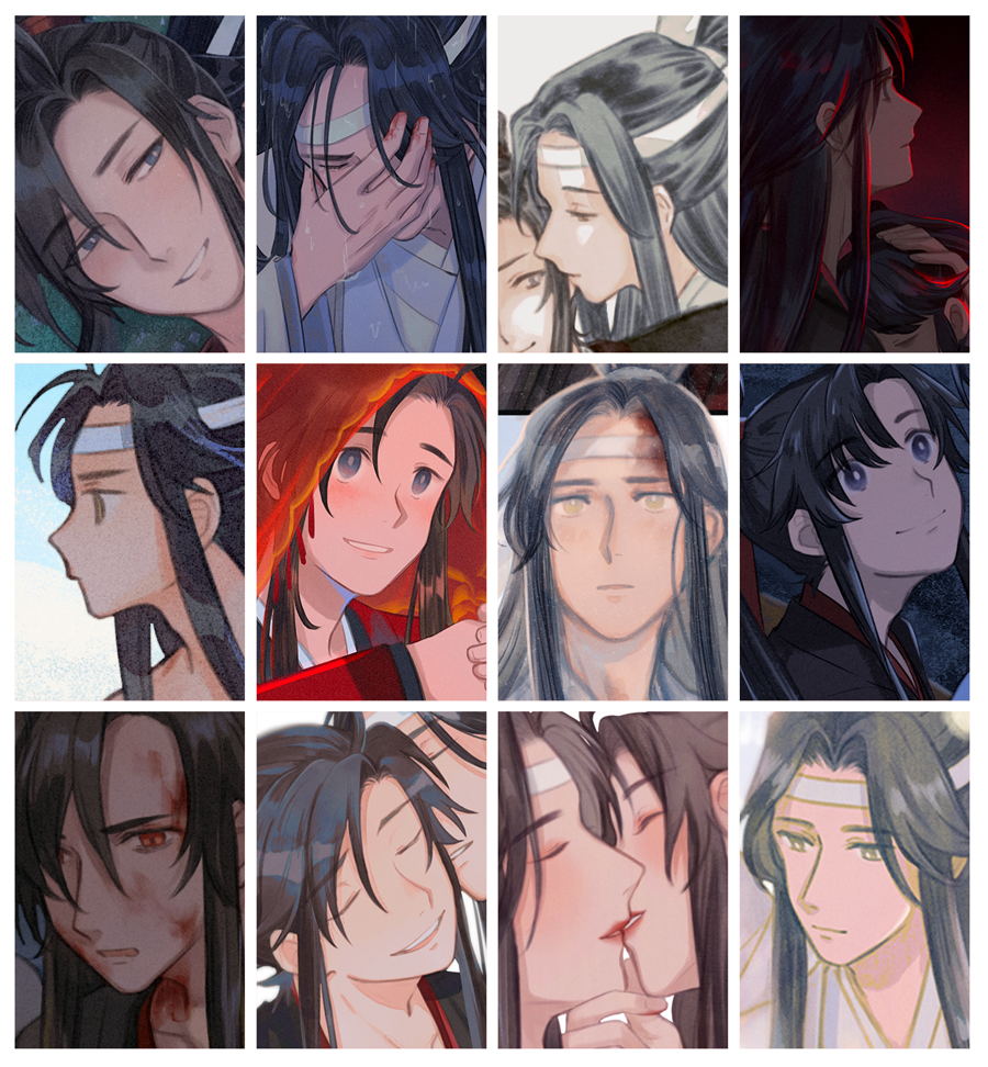listen, my art style is a hot mess and the only thing consistent is wangxian #faceyourart 