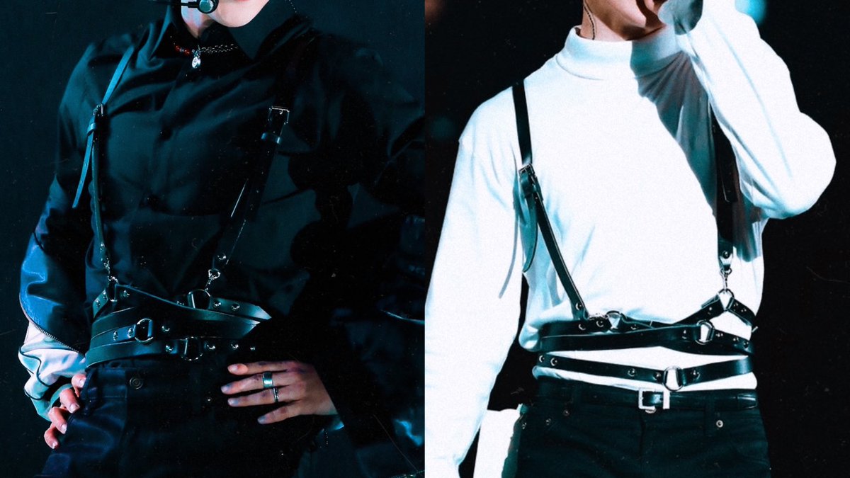 jimin’s body chains and harnesses were a whole another level and we don’t talk about it enough