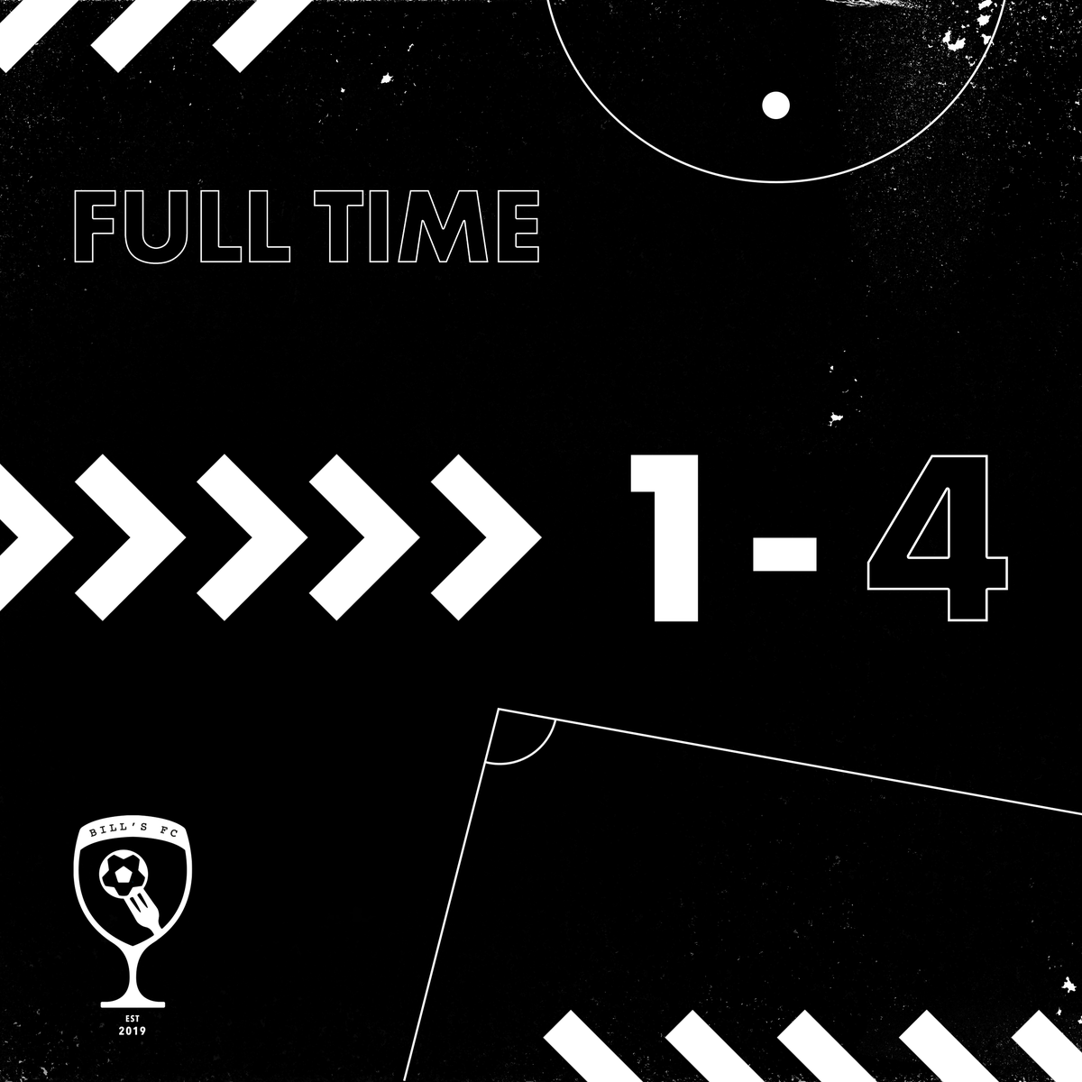 fc_bills's tweet photo. An unfortunate start to the leagues restart.  Bills faced a strong Man U Moaners, who slotted 4 goals past us.
  
Swain with the only goal for Bills FC.  A glorious backwards drag onto his right foot saw him slot away the finish. #wearebillsfc https://t.co/k6BjySlzC4