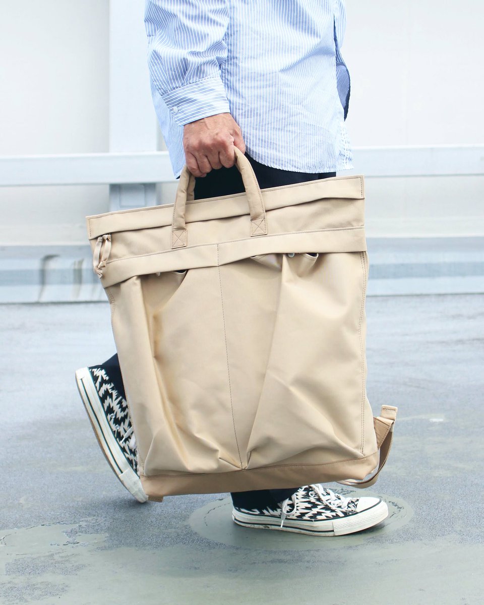 ナナミカ Water repellent Helmet Bag nanamica nanamica 2way