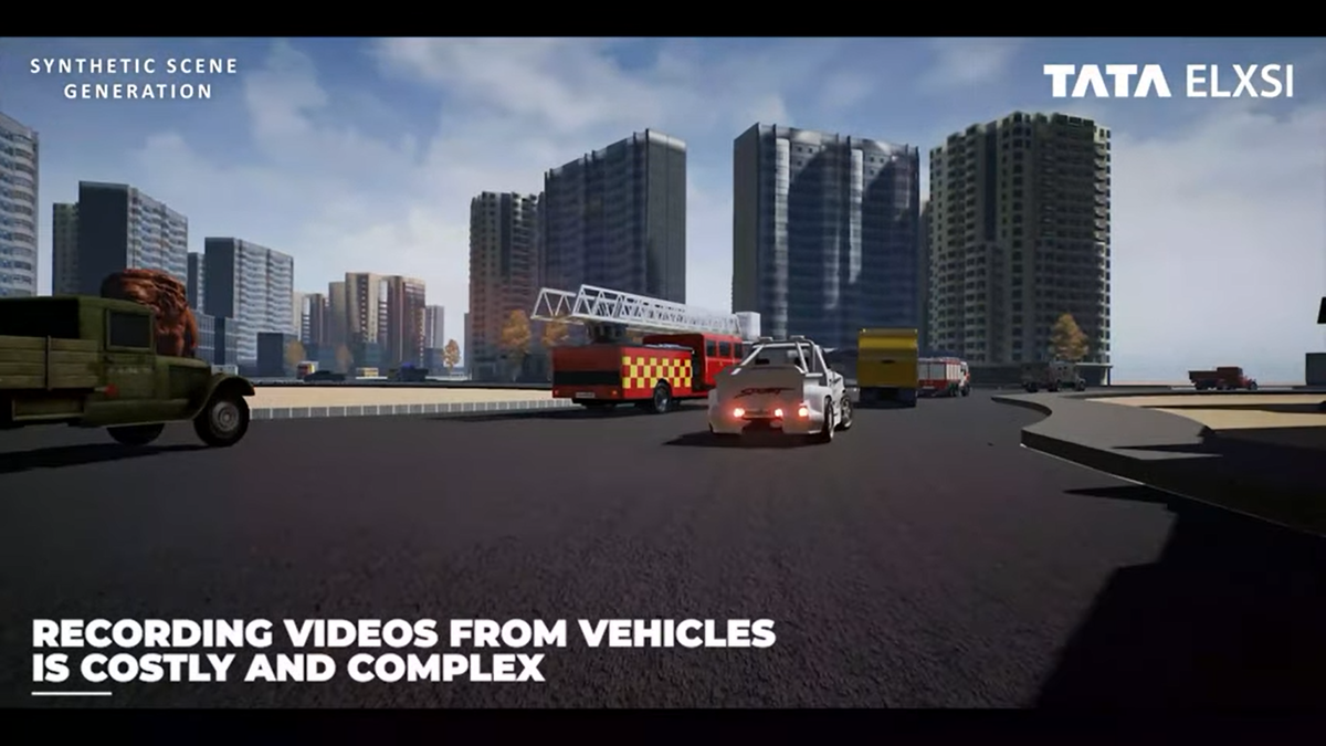 tataelxsi's tweet photo. Tata Elxsi's Synthetic Scene Generation tool allows the creation of millions of synthetic autonomous driving scenarios automatically with 1k+ realistic 3D models, real-world vehicle behavior for traffic signals, pedestrians &amp; more https://t.co/U5D7KDDczA
#adasvalidation #robotaxi https://t.co/yXxasEoK4x