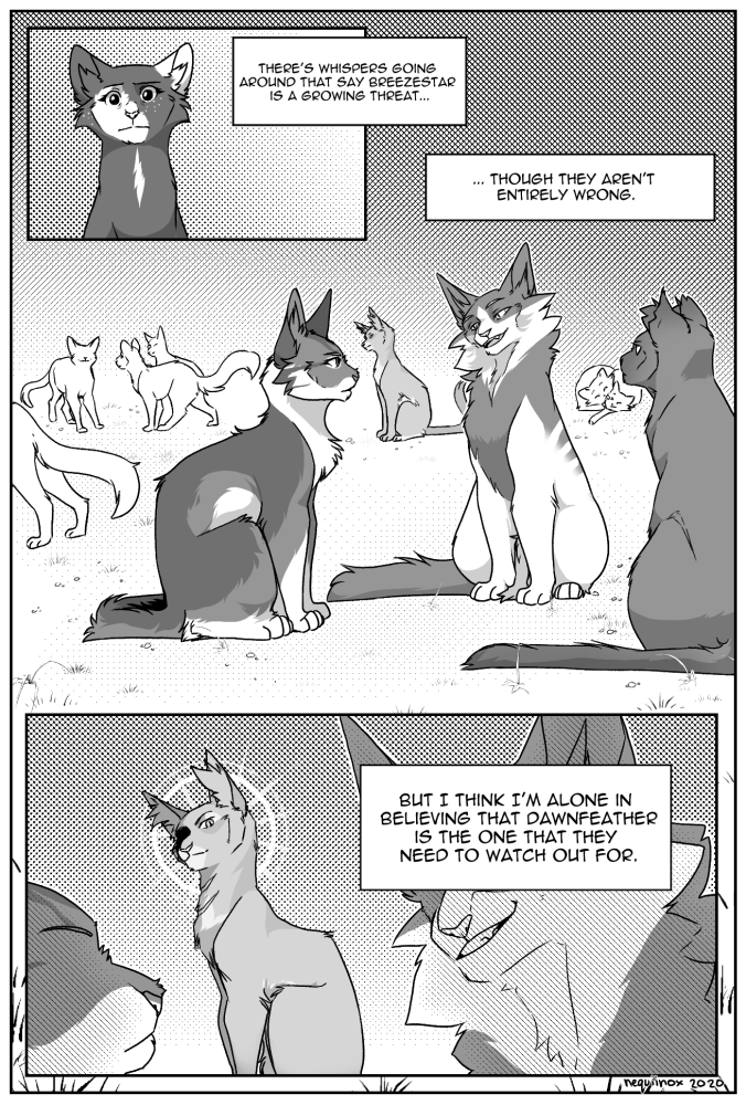 Neb S Art Commissions Open On Twitter A Fake Manga Page Based On My Warriorcats Fanstory Entangled Stars I Had A Lot Of Fun With This U Not Having To Worry About Colours