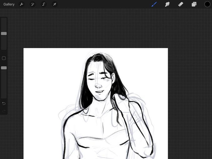 Finally back to drawing. zewu jun i love u 