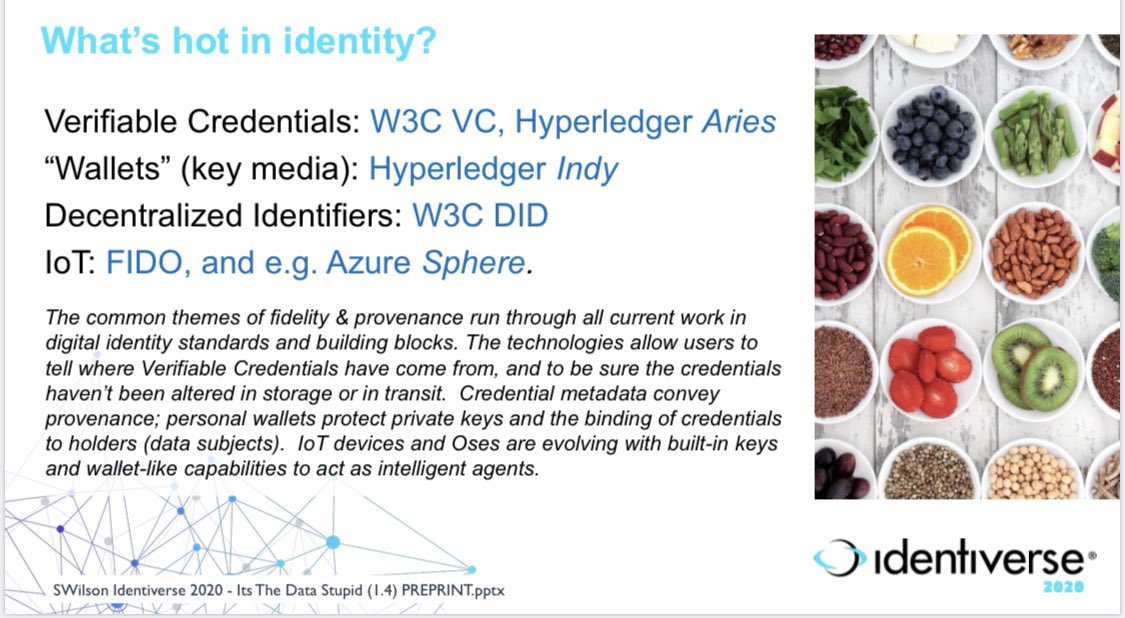 My recent  #identiverse talk was about incremental extensions to existing infrastructure to safeguard credentials, identity data and in fact all the important personal data that oxygenates the new economy. Watch on demand:  https://onlinexperiences.com/scripts/Server.nxp?LASCmd=L:0&AI=1&ShowKey=96560&LoginType=0&InitialDisplay=1&ClientBrowser=0&DisplayItem=NULL&LangLocaleID=0&MobileSiteLogin=1&SSO=1&RFR=https://identiverse.com/detailed-agenda/&RandomValue=1596540368174