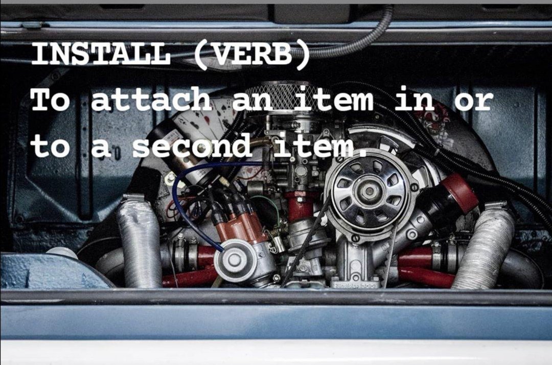 STE_trainer's tweet image. INSTALL (VERB)
To attach an item in or to a second item.
👍🏼INSTALL THE SPRING IN THE CARTRIDGE.
👎🏼Load the spring in the cartridge.

#simplifiedtechnicalenglish #ControlledEnglish #documentation #engine #installation #engineering #manuals #instructions #userguide #maintenance