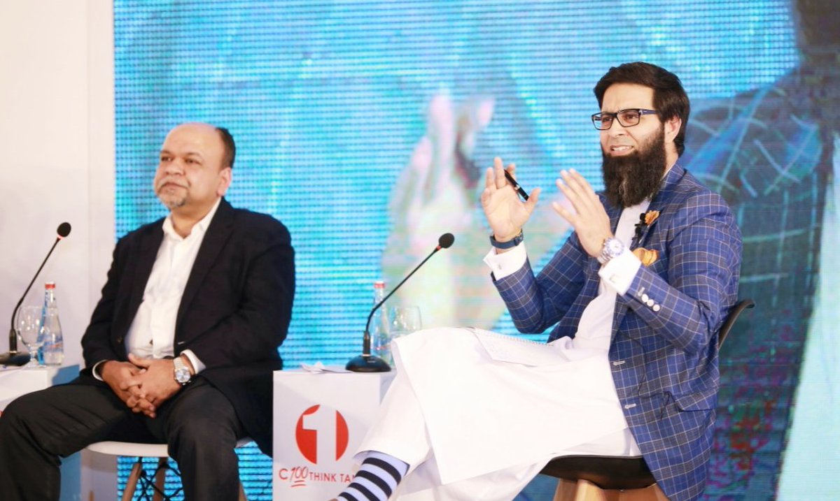 C100ThinkTank's tweet photo. The two leaders @ZAtalks &amp; @mukhtarkhurram of C💯 Think Tank at "@pakat100 Dialogue" jointly hosted by #C100ThinkTank &amp; @WorldBank Pakistan in Lahore last year. 

The event was graced by CD WB, Mr. @Illango_WB &amp; Melinda Good in addition to other senior leaders of WB &amp; Corporates. https://t.co/MXD8MY0CP7