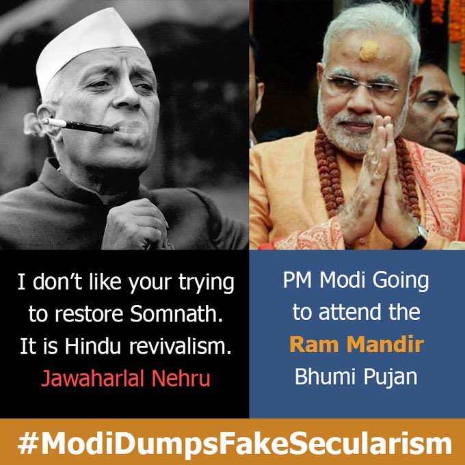 ThePradeepBatra's tweet image. जय श्री राम! Jai Shri Ram!
 #ModiDumpsFakeSecularism