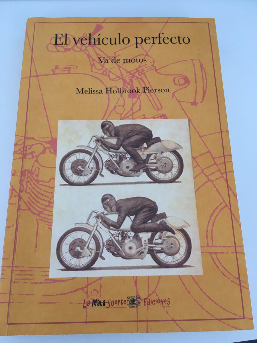 alexiard's tweet photo. Acabo de terminar de leer “El vehículo perfecto” de @Lamalasuerte_Ed. Ya me gustaban las motos pero ahora mucho más! Apasionante lectura de una motorista que ama este vehículo y ella forma de vida asociada. Gracias por la recomendación! https://t.co/h5cwFzIFju