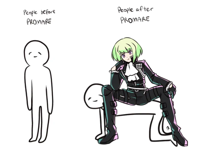 Unfortunately I had this idea when people aren't talking about Promare 