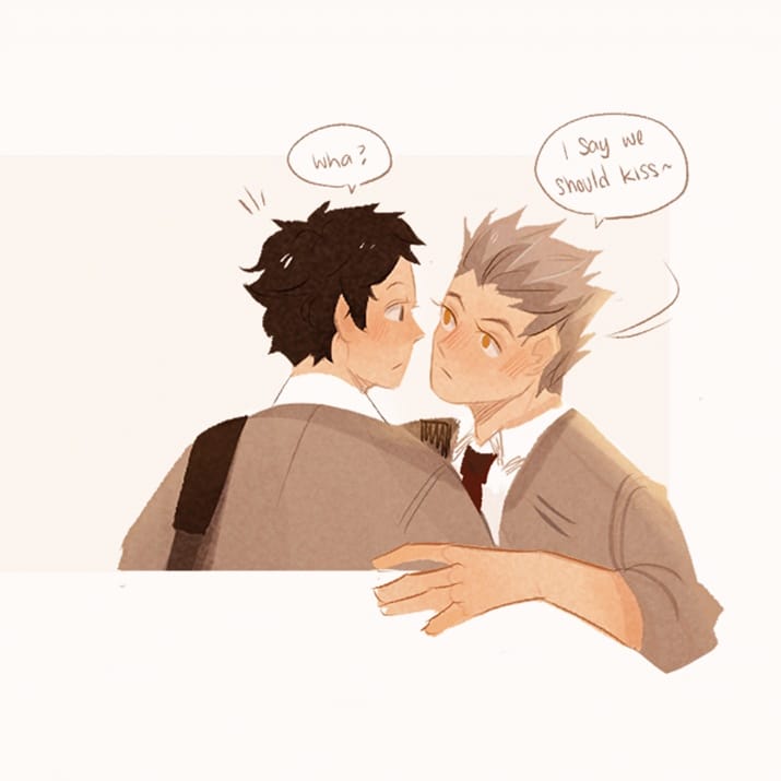 [Day 3 #bokuakaweek]

There was nothing special about the first kiss, it just felt liked we have done it our whole life and it just felt right.

wwwww I'm falling behind bokuaka week ? Please accept this sketch 