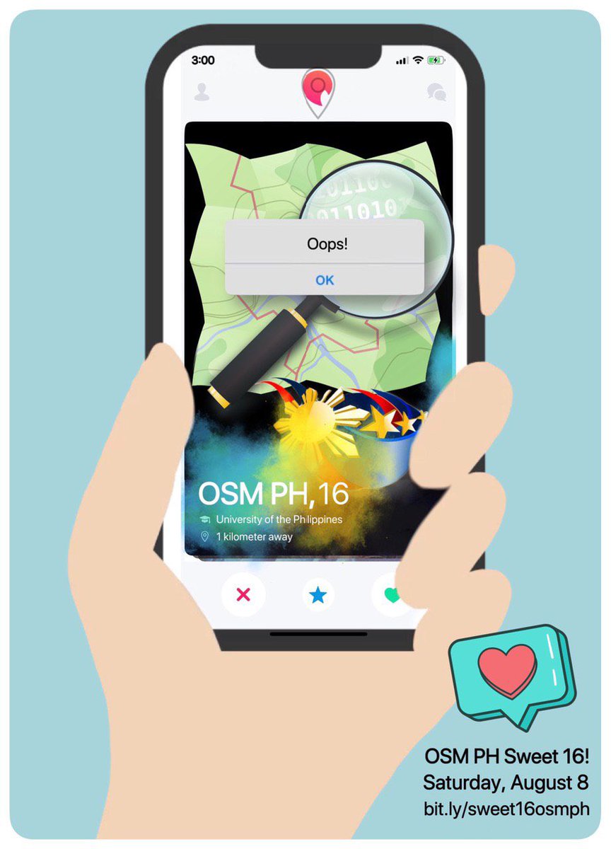 mappingministry's tweet image. Mappy 16th Birthday OpenStreetMap! 

OSM may be too young for dating apps, but old enough to party!Join us in celebrating OSM’s 16th birthday this SAT | Aug. 8 | 3PM-5PM (+8GMT)
📍OSM Status in the PH 2020
📍Community Workshop
📍Kahoot
📍Lightning Talks

#OpenStreetMap16