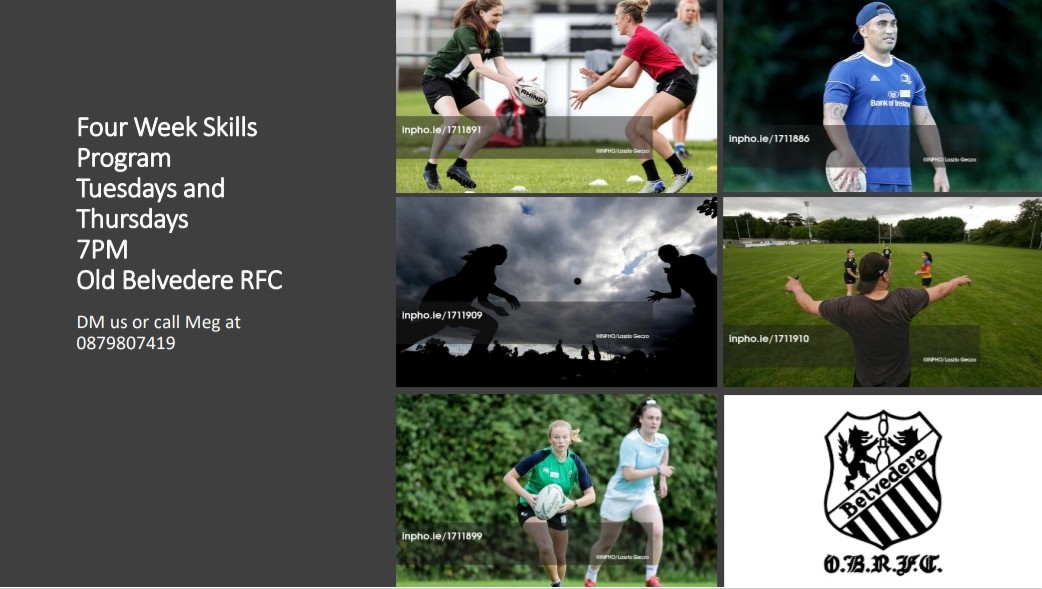 Oldbelvowomen More Skills Coming At You Tonight At 7pm Our 4 Week Skills Programme Resumes With Ailisegan And George Naoupu Teaching The Dark Arts Of The Scrum Want To Improve