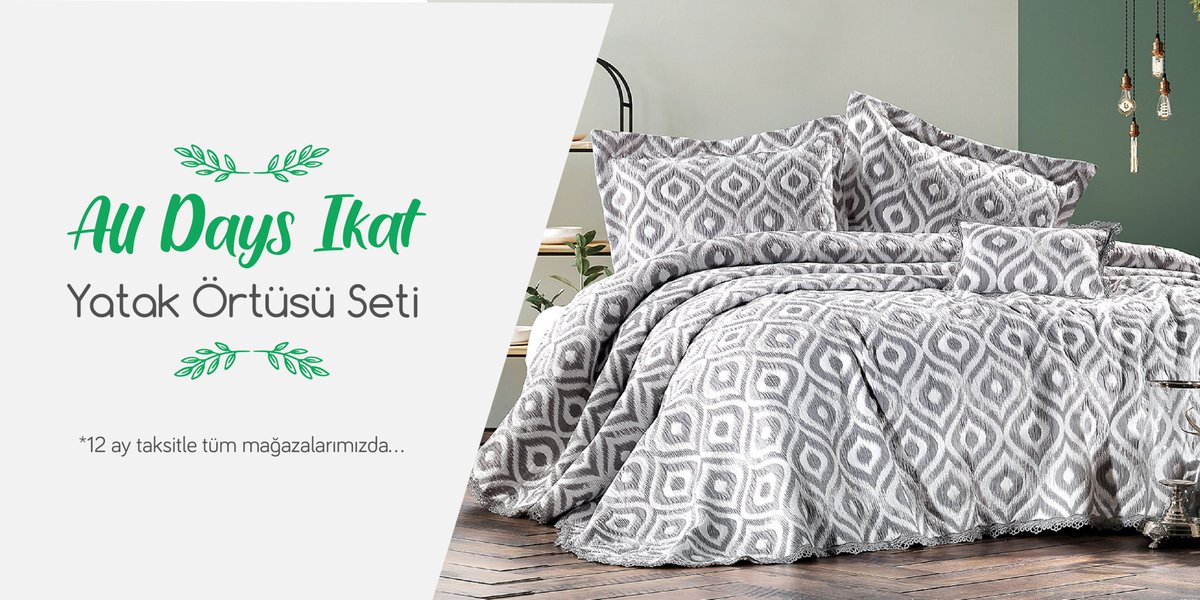 evshopofficial's tweet photo. Ruhu dinlendiren deseni, dokusu ve fark yaratan kalitesiyle, All Days Ikat Yatak Örtüsü Seti 12 Ay Taksitle mağazalarımızda.
"Detaylı bilgi için mesaj gönderebilirsiniz."
#evshop #zebracasa #eviniziçinherşey #yatakseti #yatakörtüsü #piketakımı #tekstil #taksitlealışveriş https://t.co/itvx5bi0jv