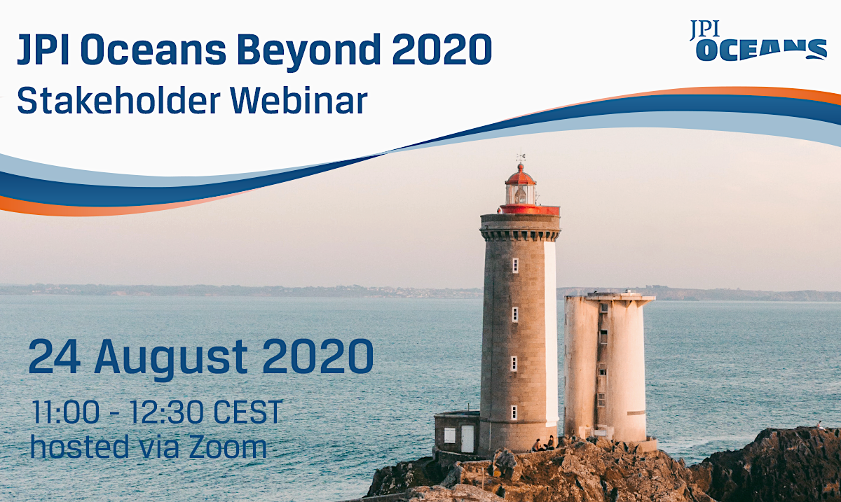 #Stakeholders: we would like to hear from you! 📣 Join our #webinar on 24/08 for more about where #JPIOceans is headed beyond 2020, and take part in our online feedback survey opening 17/08 alongside the publishing of the new draft Strategic Framework 👉 bit.ly/33nwexw