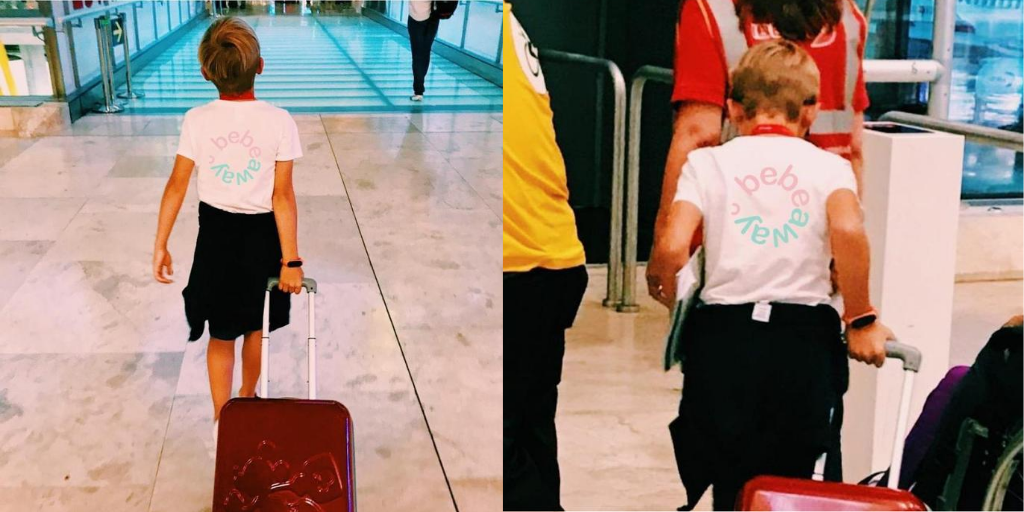 Bebeawaycom's tweet photo. ¿Necesitas que tu hijo viaje solo en avión?
En @iberia disponen de un servicio obligatorio de acompañamiento a menores de entre 5 y 11 años, a partir de los 12 años podrían viajar solos, pero también puedes solicitar este servicio.
Te contamos más en @bebeaway https://t.co/14d5SiFO13
