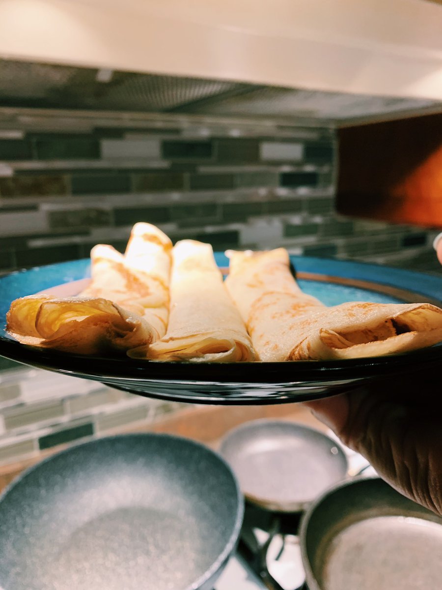 MadiPolanic's tweet photo. Every Tuesday I’m going to be trying something new and I encourage you to do the same! This Tuesday was my first go at crêpes! They were a little thicker than expected but still tasty😋#TrySomethingTuesday #tuesdayvibes https://t.co/IXgukEtThc