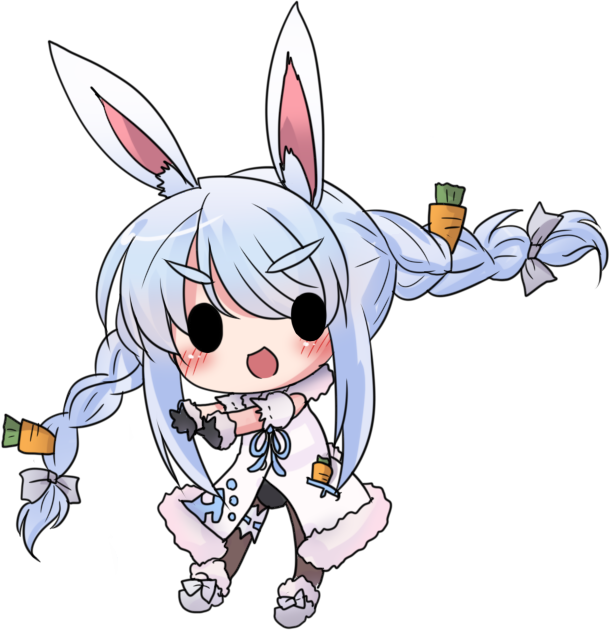 動画素材のsdぺこらちゃんです ぺこらーと ぶーわ Skeb受付中のイラスト
