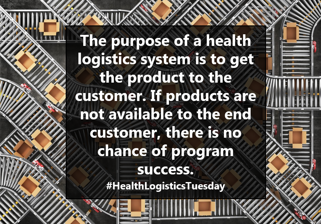 HealthSCM's tweet photo. Do you remember the purpose of a health logistics system? Check out today's #HealthLogisticsTuesday fact! https://t.co/iIQz3tSHb2