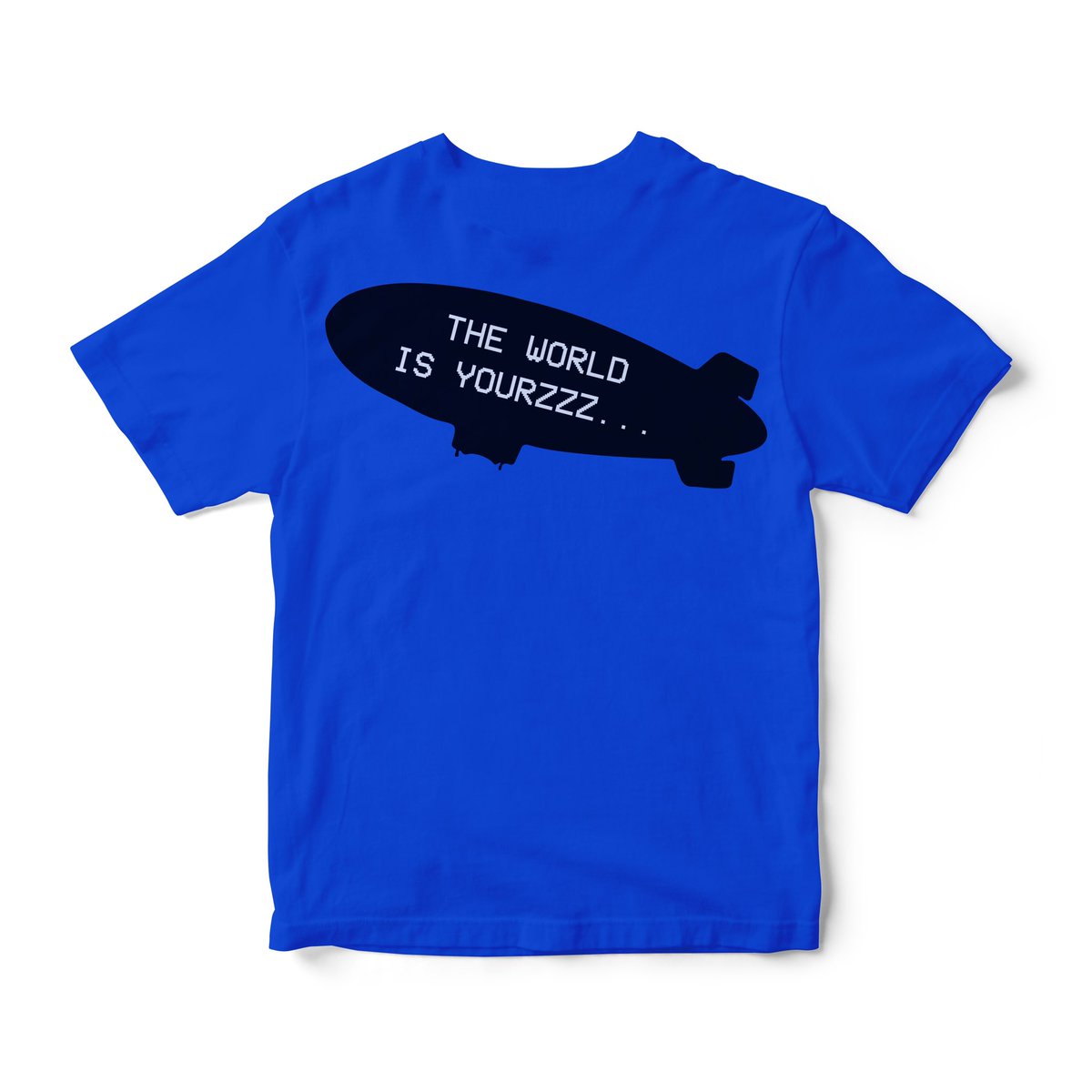 markdiazzz's tweet photo. 🚨 *PRE ORDER* 🚨 
Please allow 2-3 weeks to ship after 8/14/2020
Up on https://t.co/XltK8iP7GY (if wanting to pay through cash app, just dm me!) 

The World Is Yourzzz T in Royal Blue &amp; Grey
S-5XL
$30 + $8 shipping https://t.co/7hJGnBmcwB