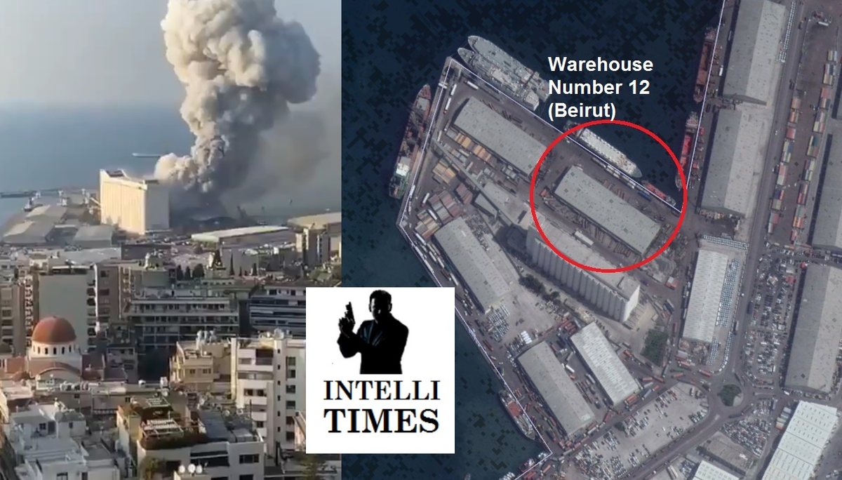 Beirut, LebanonAt least ten dead, via ReutersQuoting  @IntelliTimes The explosion at the port of Beirut occurred in warehouse number 12 at the loading/unloading dock.Al-Hadath claims a Hezbollah missile site near the port was also impacted.  https://twitter.com/AlHadath/status/1290679324161511426