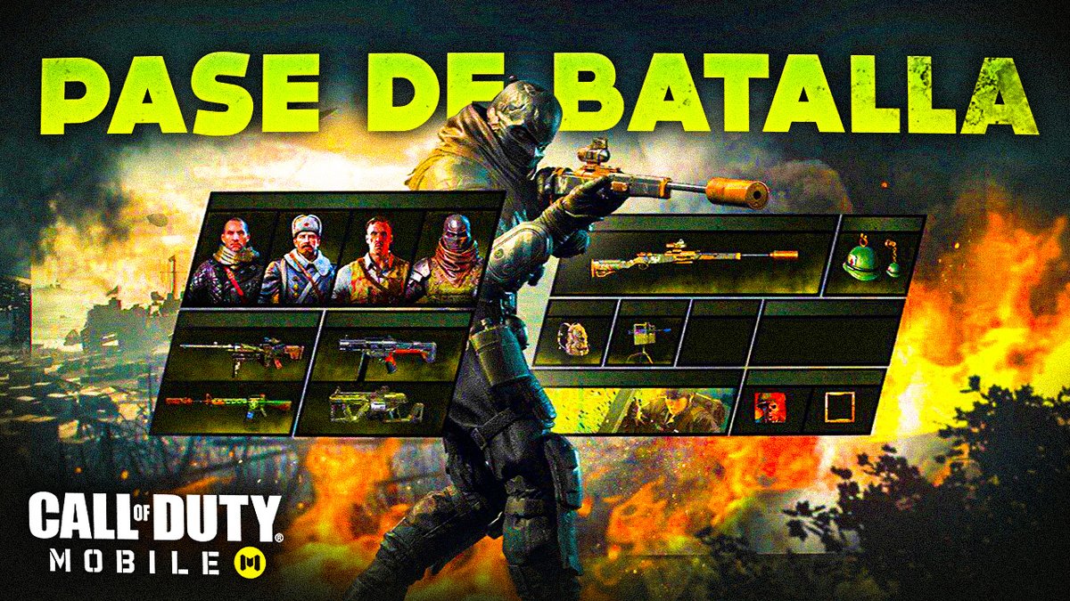 💥 Sorteo 10 pases de batalla en @CODMobileES 💥

Participa ➡️ gleam.io/BcwpL/10-pases…