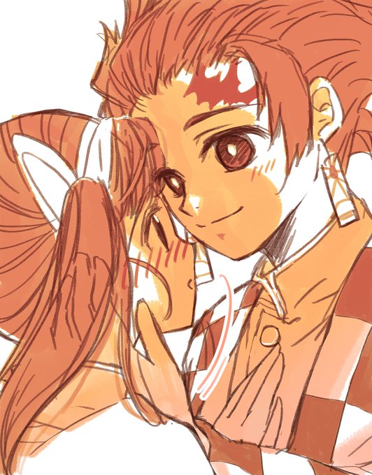 かにこ@11/16 東４・ク57bさんがTwitterに投稿した竈門炭治郎(鬼滅の刃)のイラスト。