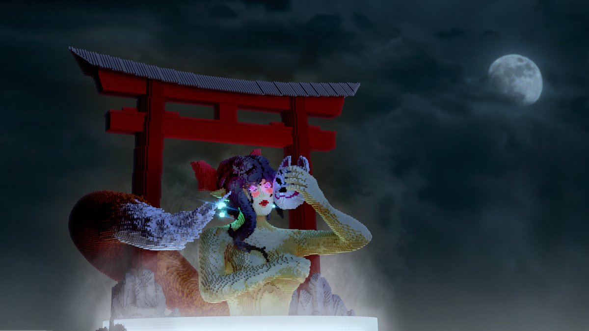 XcodiusBuilds's tweet image. An elf that was destined to be a kitsune goddess.

Organic built on @BuildersRefuge 

Built and rendered by myself.

#minecraft建築コミュ #Minecraft #Minecraftbuilds