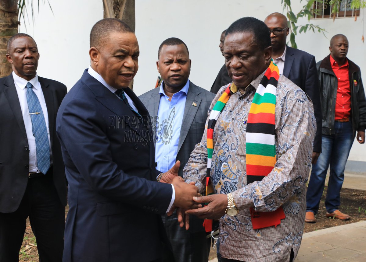 ZANU PF welcomes the decision by H.E President @edmnangagwa's to appoint Hon VP CNDG Chiwenga as the substantive Minister of Health & Child Care @MoHCCZim. This will go a long way in bringing stability & order in the health sector. He replaces Dr Obadiah Moyo.