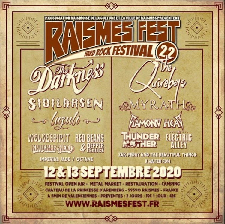 FSTIV_Official's tweet photo. Raismes Fest confirma su cartel y si, es para este año! https://t.co/Y3Zgx75uFe