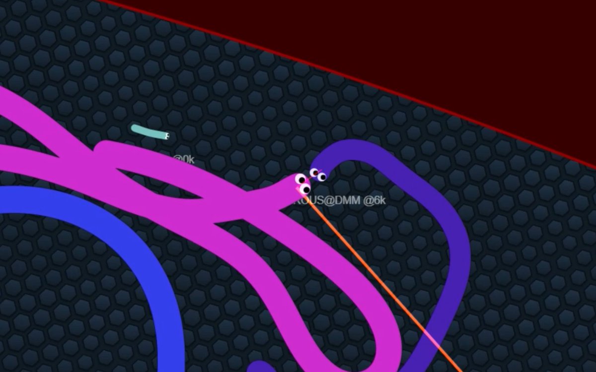 King_Slitherio's tweet photo. #DangerousDMM turned out to be ....?  #slitherio https://t.co/pv3YOKQgOw