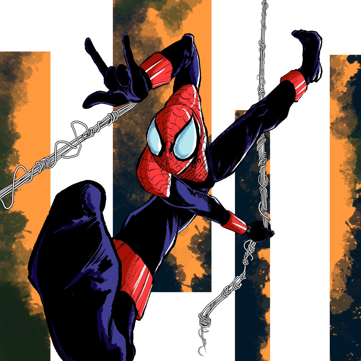 hideyuki_oka's tweet photo. ツイターでアップしてなかったね笑
スパイダーマンの日のイラストです。
#spiderman #SpiderManDay #marvel #illustration #イラスト #スパイダーマン #マーベル https://t.co/OZccjrw01e