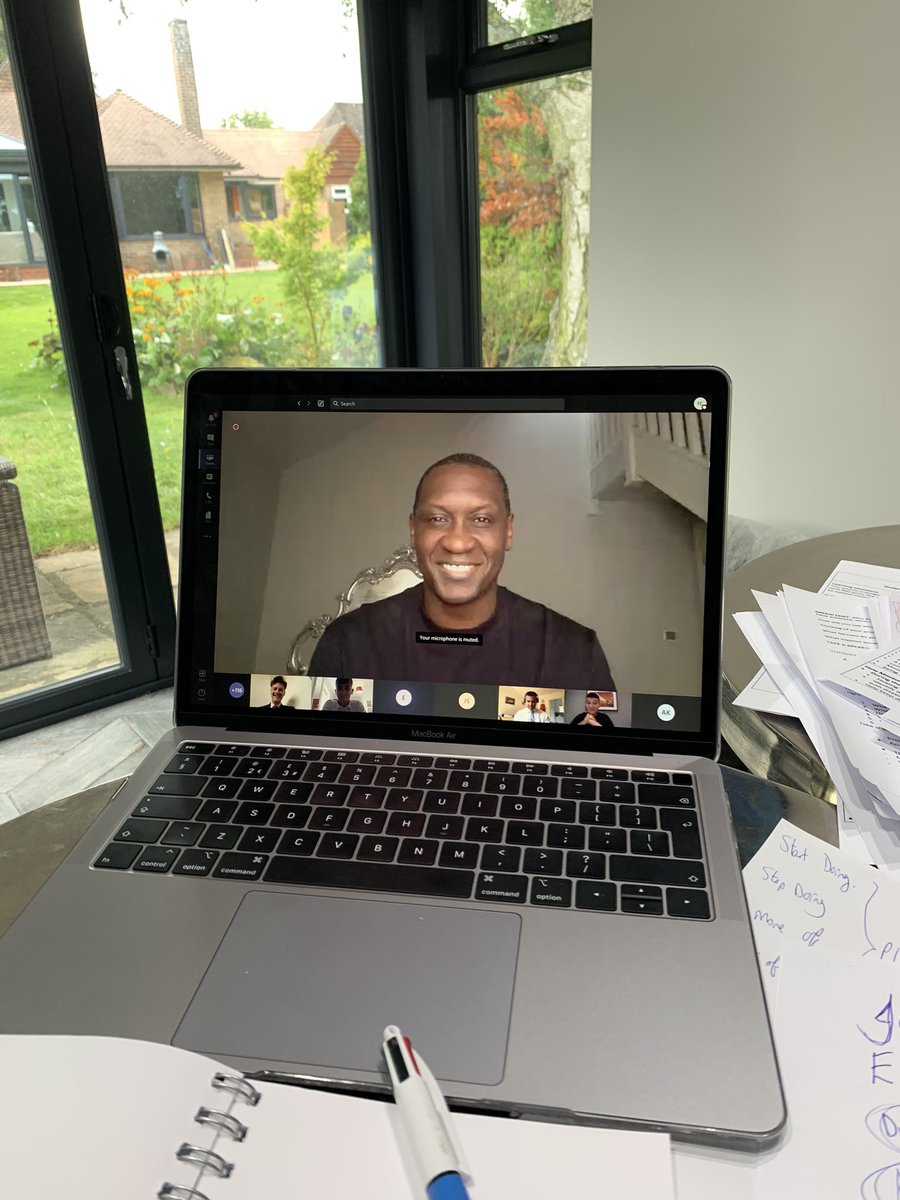 Insightful Q&amp;A with <a href="/EmileHeskeyUK/">Emile Heskey</a> to finish off a 2nd successful day of #FALAathome 🙌🏻 #mentoring #leadershipacademy <a href="/FA/">The FA</a> <a href="/TheFA_NYC/">The FA National Youth Council</a>