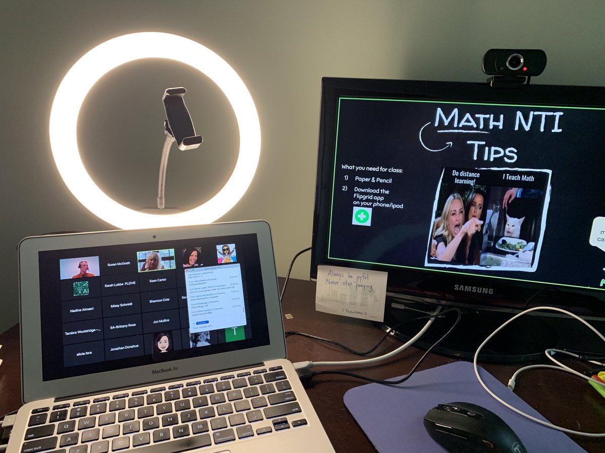 SMcGrath2's tweet image. So excited to learn from ⁦@ReedEdTech⁩ for #FCPSMath Prof. Learning Conference!