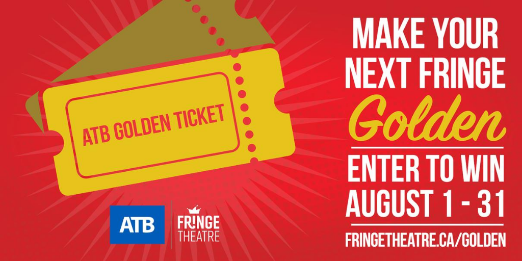 atbfinancial's tweet photo. Go big...and stay home for #YEGFringe! Tell us how you’re Fringing from home this year and you’ll have a chance at the #ATBGoldenTicket. If you win, you'll be able to Fringe to the fullest in 2021 with show tickets, hotels, parking, cash and more! https://t.co/x1RGPsKNEw