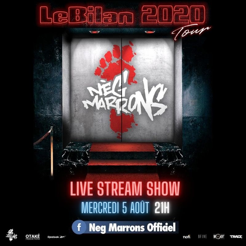 Rdv MERCREDI 5 AOÛT à 21h pour un show en live sur notre page Facebook facebook.com/negmarronsoffi…
SOYEZ CONNECTÉS 🔥🔥🔥
#TentendsPasOuKoi